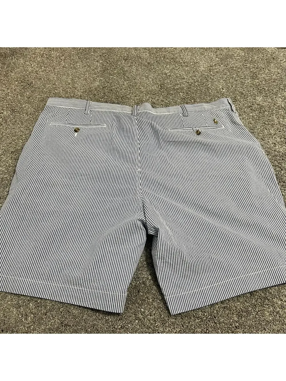 Polo Ralph Lauren Men’s Blue & White Seersucker Shorts size 42